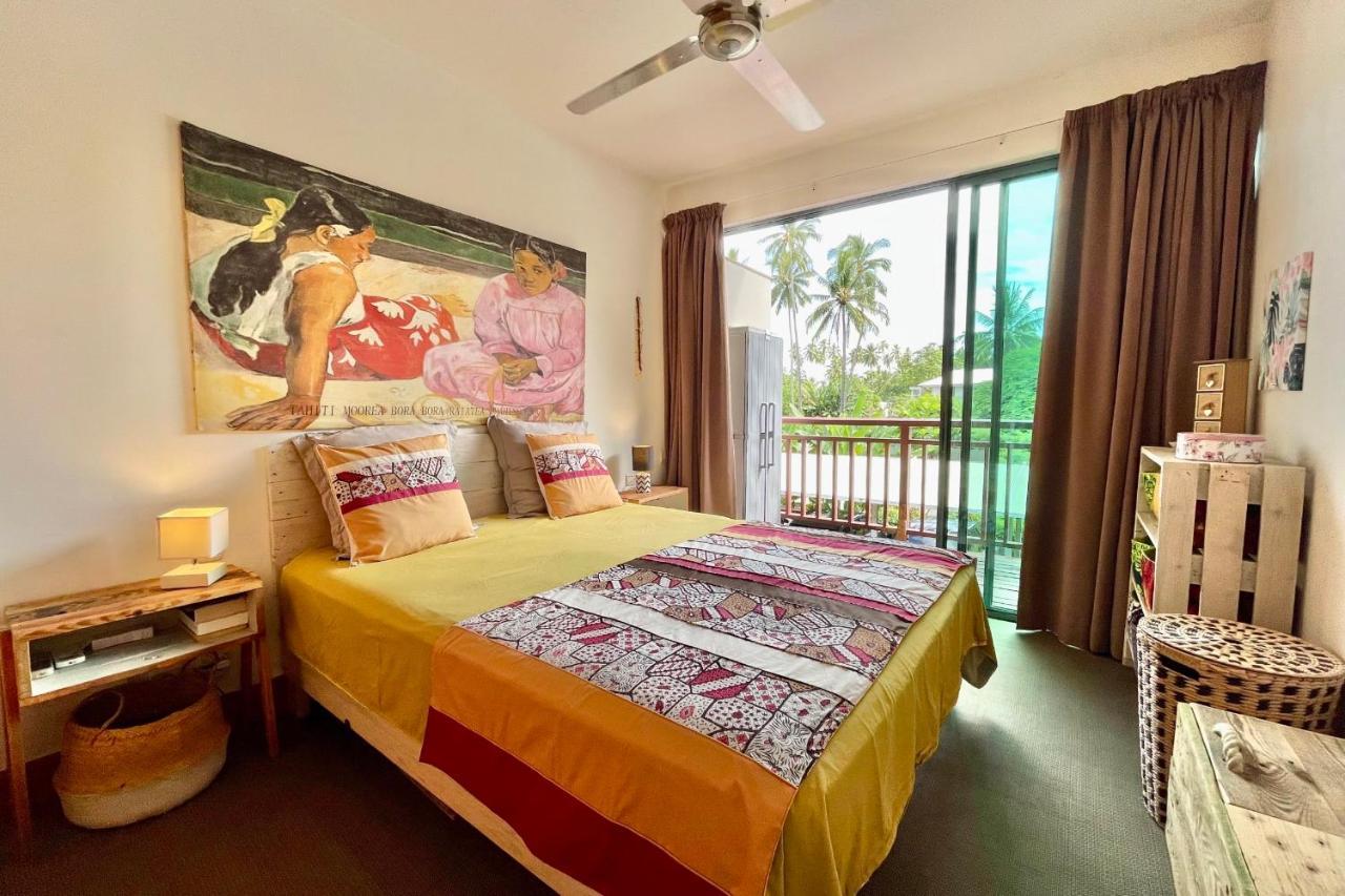 Vaiava Beach Carlton- Tahiti - Beachfront Luxury Residence & Pool - 4 Pers Punaauia  Extérieur photo