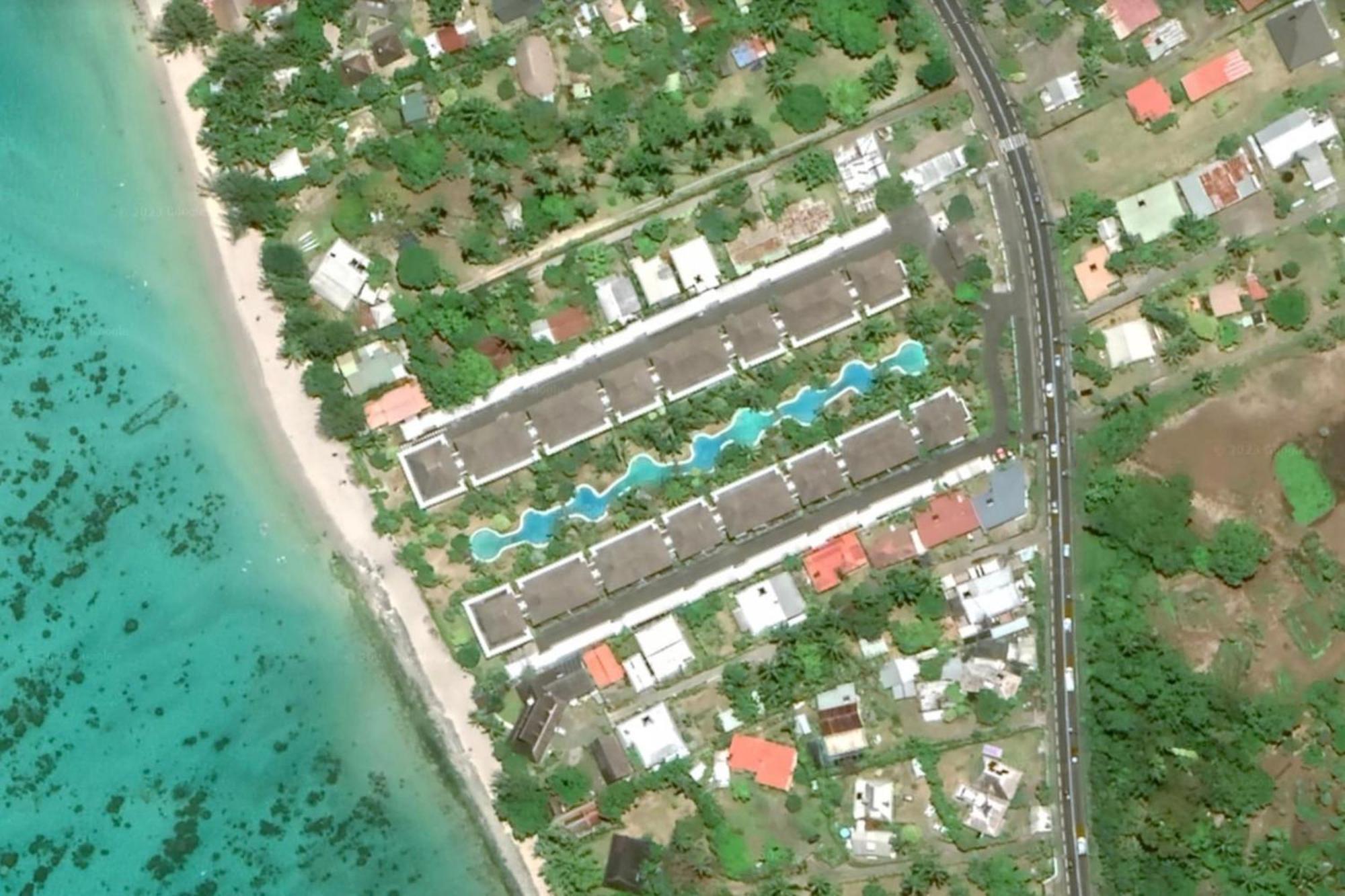 Vaiava Beach Carlton- Tahiti - Beachfront Luxury Residence & Pool - 4 Pers Punaauia  Extérieur photo